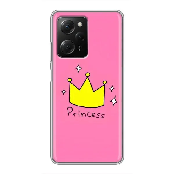 Чехол с принтом «Princess» для Xiaomi POCO X5 Pro (5G)