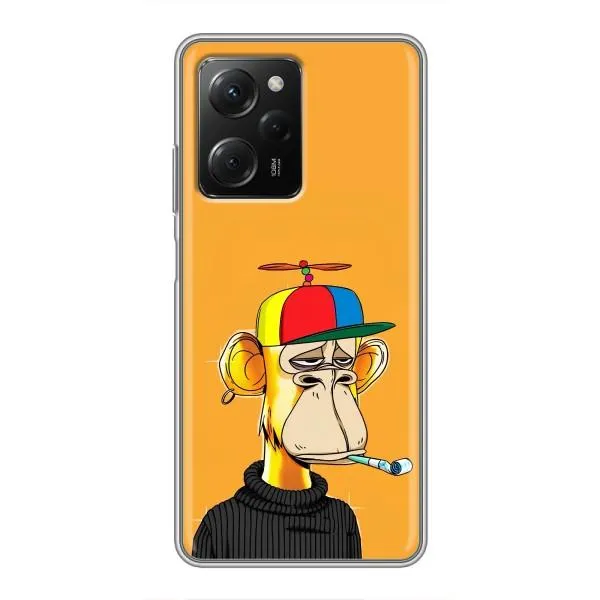 Чехол с принтом «Скучающая Обезьяна NFT» для Xiaomi POCO X5 Pro (5G)