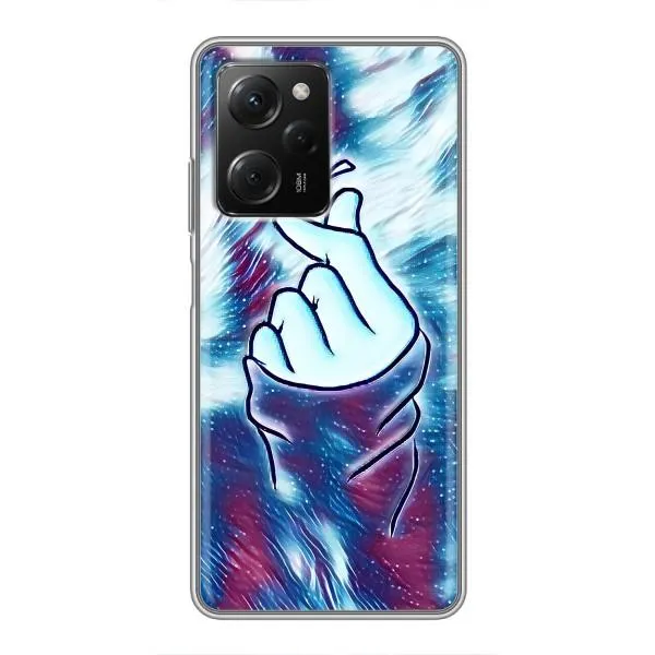 Чехол с принтом «Радужное сердце» для Xiaomi POCO X5 Pro (5G) Чехол с принтом «Радужное сердце» для Xiaomi POCO X5 Pro (5G)