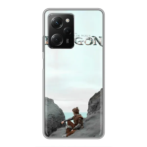Чехол с принтом «Дракон лого» для Xiaomi POCO X5 Pro (5G)