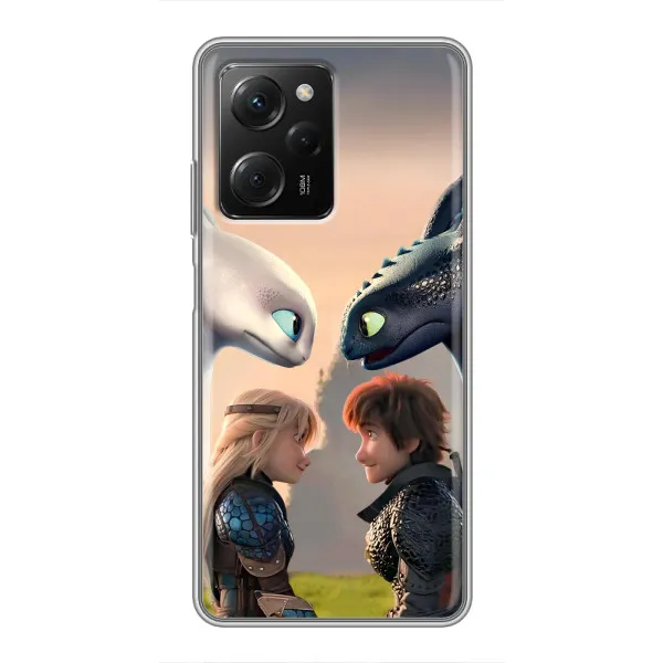 Чехол с принтом «Иккинг и Астрид» для Xiaomi POCO X5 Pro (5G)