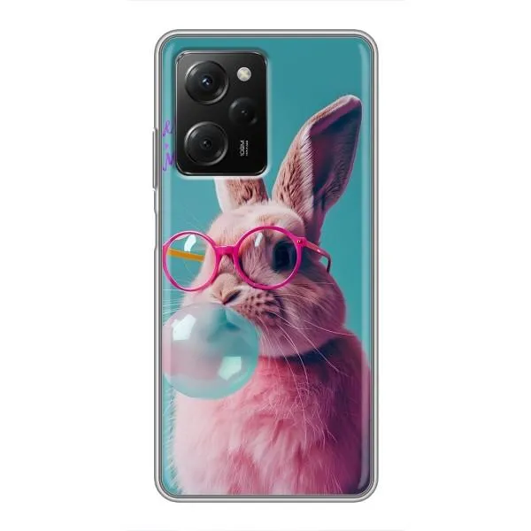 Чехол с принтом «Кролик в очках» для Xiaomi POCO X5 Pro (5G) Чехол с принтом «Кролик в очках» для Xiaomi POCO X5 Pro (5G)