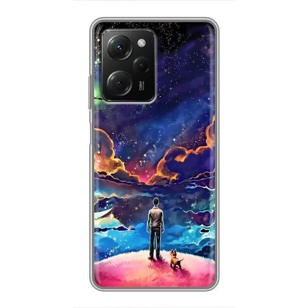 Чехол с принтом «Галактический вид» для Xiaomi POCO X5 Pro (5G)