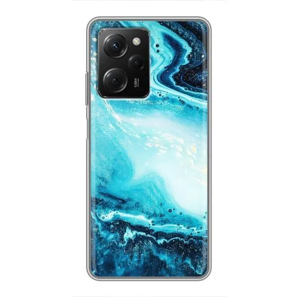 Чехол с принтом «Голубой мрамор» для Xiaomi POCO X5 Pro (5G) Чехол с принтом «Голубой мрамор» для Xiaomi POCO X5 Pro (5G)