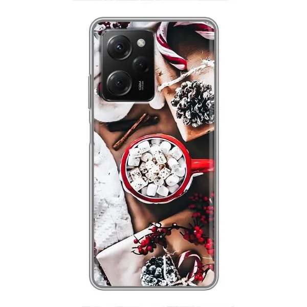 Чехол с принтом «Рождественская атмосфера» для Xiaomi POCO X5 Pro (5G)