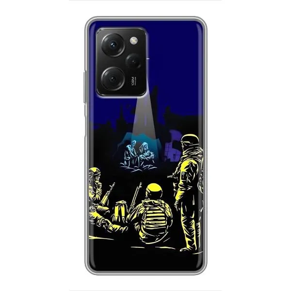 Чехол с принтом «Рождество в Украине» для Xiaomi POCO X5 Pro (5G)
