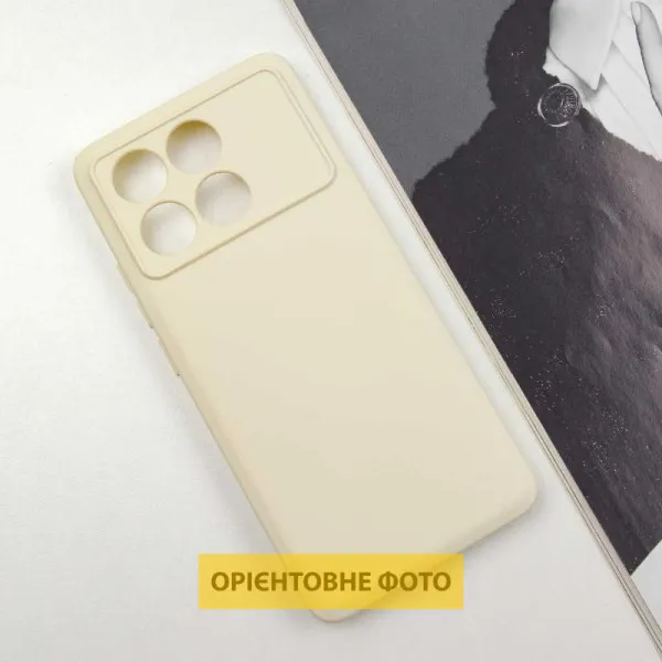 Чехол TPU GETMAN Liquid Silk Full Camera для Xiaomi Poco X6 / Note 13 Pro 5G — Песочный — фото 2 Чехол TPU GETMAN Liquid Silk Full Camera для Xiaomi Poco X6 / Note 13 Pro 5G — Песочный — фото 2
