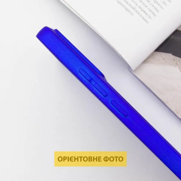 Чехол TPU GETMAN Liquid Silk Full Camera для Xiaomi Poco X6 / Note 13 Pro 5G — Синий — фото 4