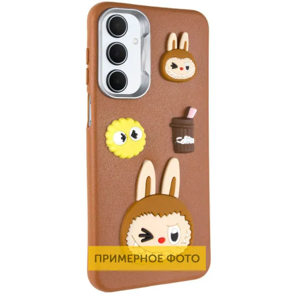 Чехол с принтом «Фигурки Labubu» для Xiaomi POCO X6 5G — фото 1