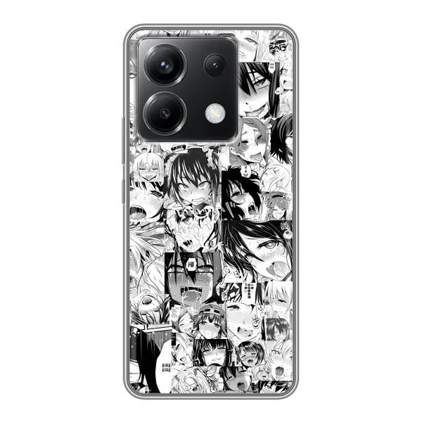 Чохол з принтом «Ahegao manga» для Xiaomi POCO X6 5G