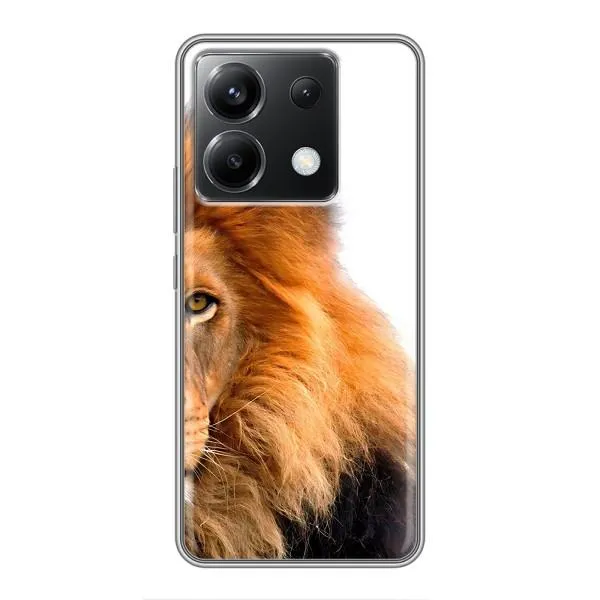 Чехол с принтом «Лев грива» для Xiaomi POCO X6 5G