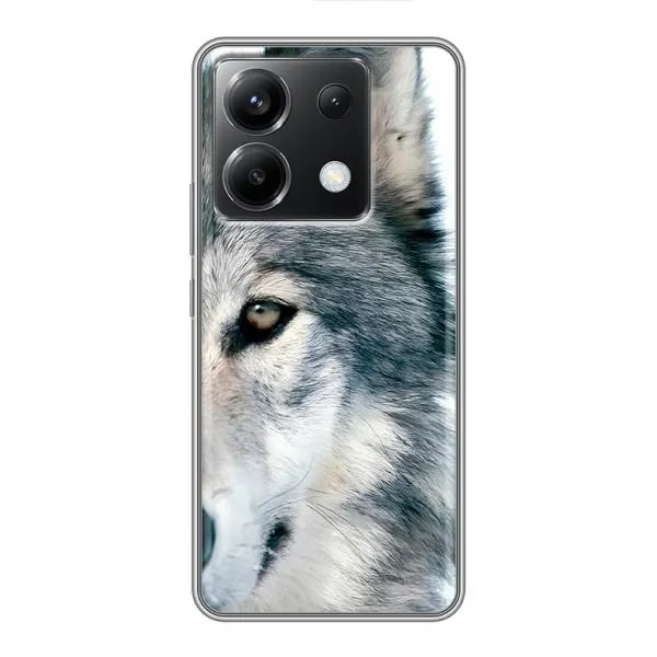 Чехол с принтом «Волк» для Xiaomi POCO X6 5G