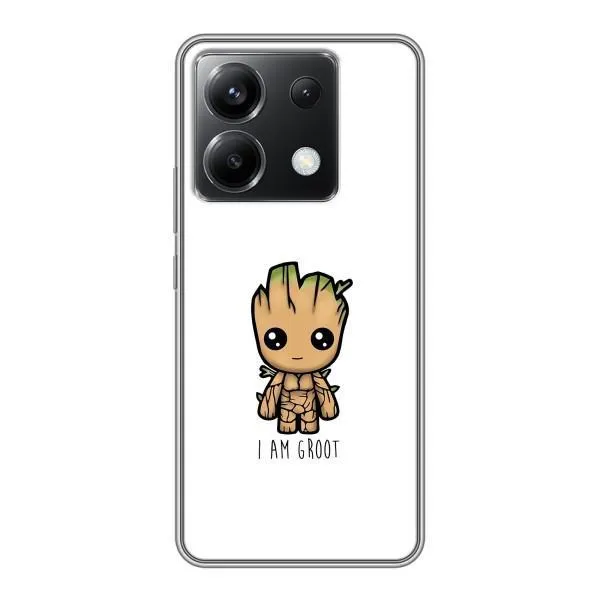 Чохол з принтом «Я є Грут» для Xiaomi POCO X6 5G