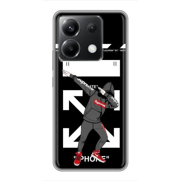 Чохол з принтом «Супрім» для Xiaomi POCO X6 5G
