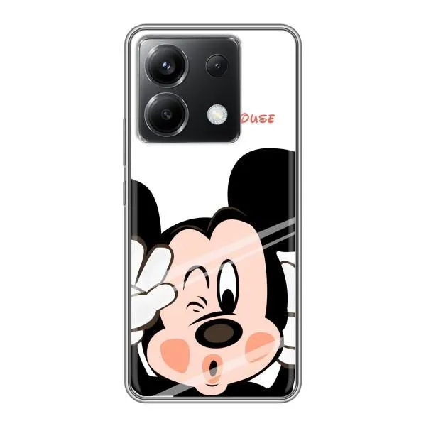 Чехол с принтом «Маус Микки» для Xiaomi POCO X6 5G