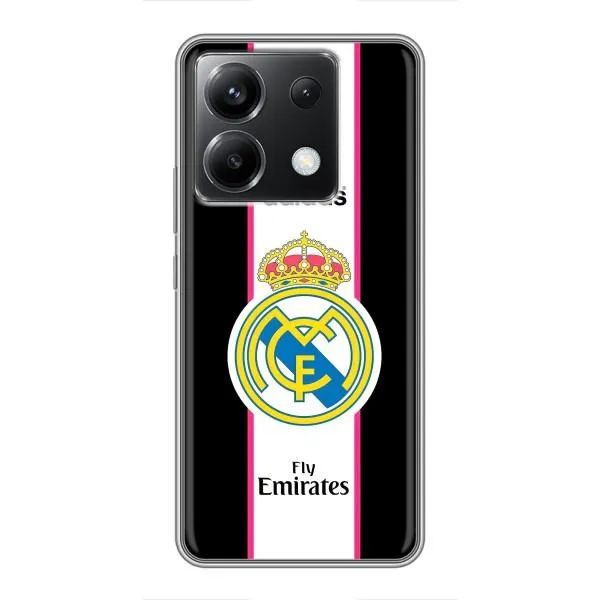 Чехол с принтом «лого Real Madrid» для Xiaomi POCO X6 5G Чехол с принтом «лого Real Madrid» для Xiaomi POCO X6 5G
