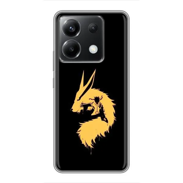 Чохол з принтом «силует Курама Наруто» для Xiaomi POCO X6 5G Чохол з принтом «силует Курама Наруто» для Xiaomi POCO X6 5G