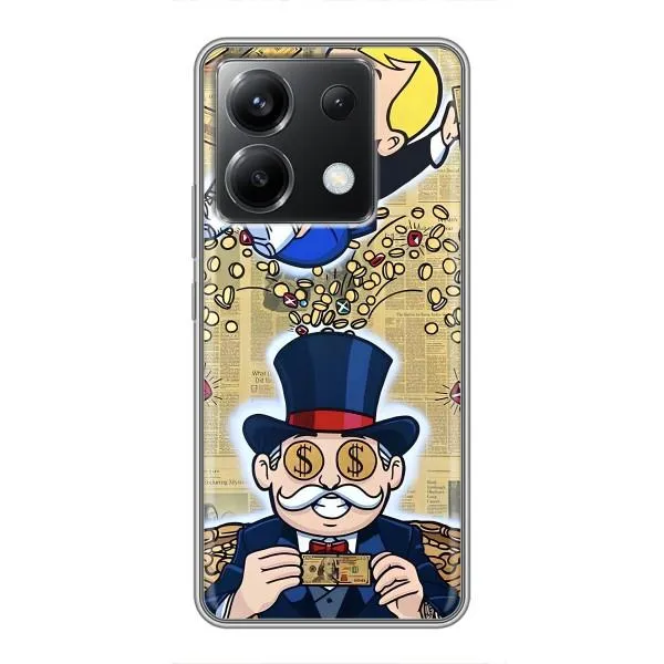 Чехол с принтом «Монополия Мен» для Xiaomi POCO X6 5G