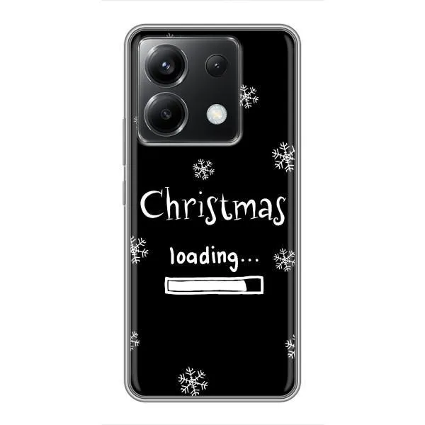 Чехол с принтом «Christmas loading» для Xiaomi POCO X6 5G