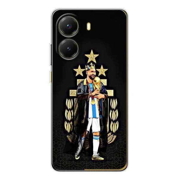 Чехол с принтом «Месси Король» для Xiaomi POCO X7 Pro