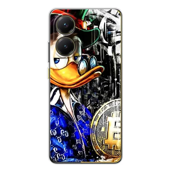 Чохол з принтом «Біткойн Скрудж» для Xiaomi POCO X7 Pro