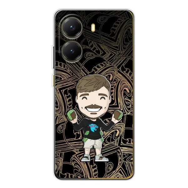 Чохол з принтом «Mister Beast» для Xiaomi POCO X7 Pro