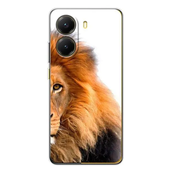 Чехол с принтом «Лев грива» для Xiaomi POCO X7 Pro