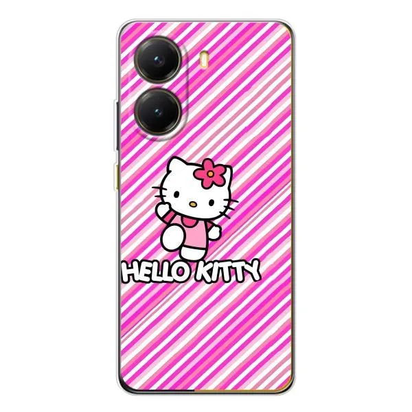 Чехол с принтом «Hello Kytty» для Xiaomi POCO X7 Pro