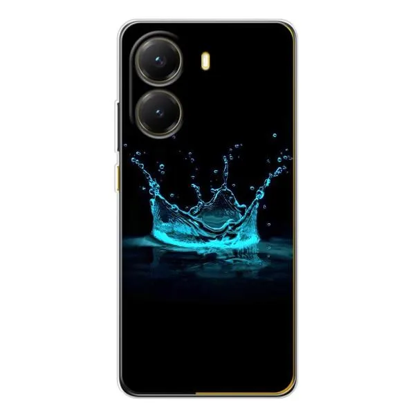Чохол з принтом «Крапля корони» для Xiaomi POCO X7 Pro