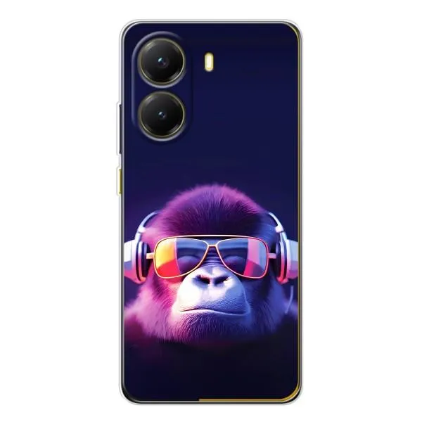 Чехол с принтом «Стильная обезьяна» для Xiaomi POCO X7 Pro Чехол с принтом «Стильная обезьяна» для Xiaomi POCO X7 Pro