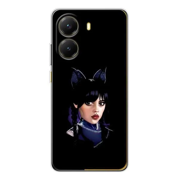 Чехол с принтом «серьезная Уэнздей» для Xiaomi POCO X7 Pro