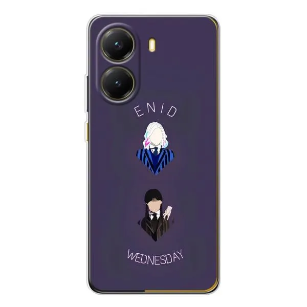 Чехол с принтом «Уэнздей и подруга» для Xiaomi POCO X7 Pro