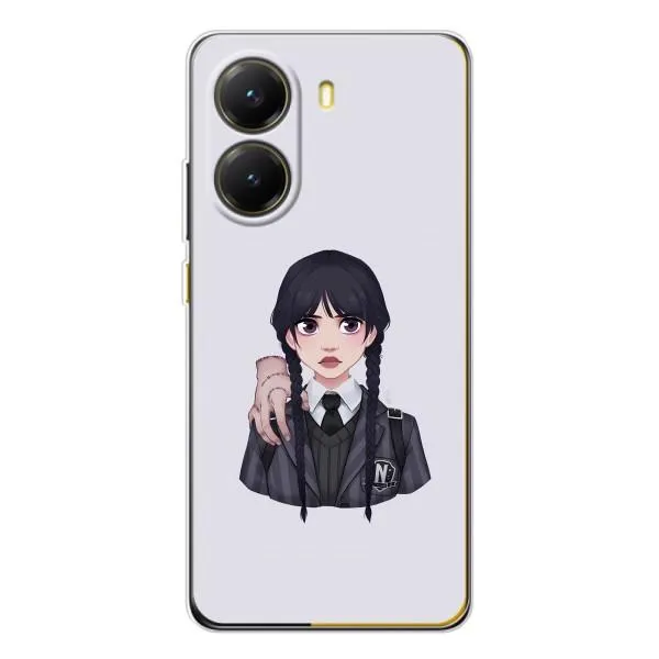 Чехол с принтом «Уэнздей и Вещь» для Xiaomi POCO X7 Pro
