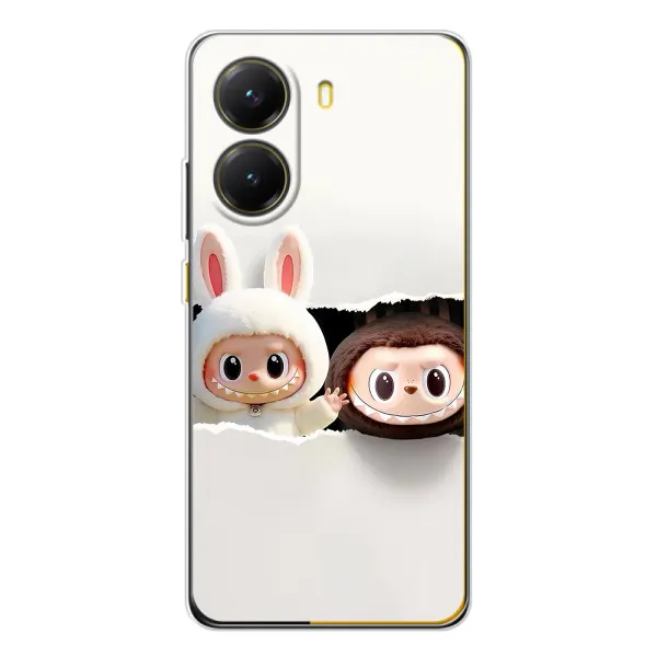 Чехол с принтом «Лабубу» для Xiaomi POCO X7 Pro