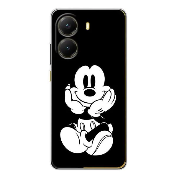 Чехол с принтом «Микки на черном» для Xiaomi POCO X7 Pro