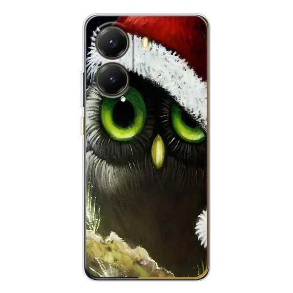 Чехол с принтом «Новогодняя Сова» для Xiaomi POCO X7 Pro Чехол с принтом «Новогодняя Сова» для Xiaomi POCO X7 Pro