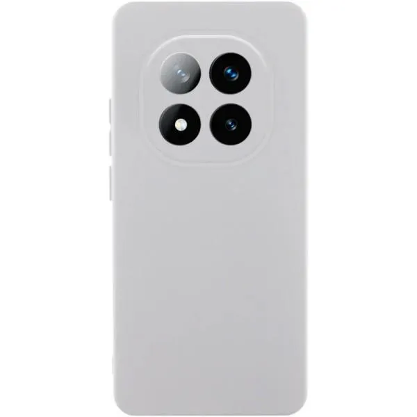 Чехол Silicone Cover Lakshmi Full Camera (AAA) для Xiaomi Poco X7 — Белый