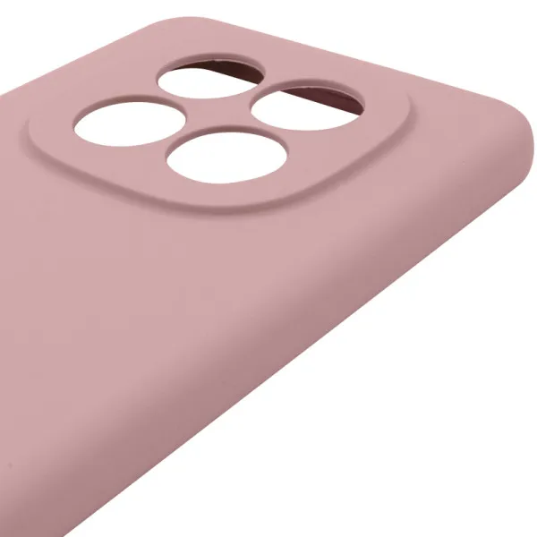 Чохол Silicone Cover Lakshmi Full Camera (AAA) для Xiaomi Poco X7 — Рожевий — фото 4