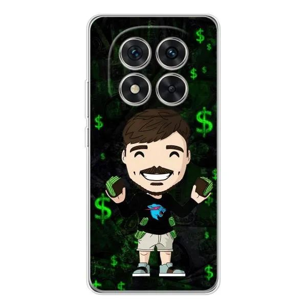 Чохол з принтом «Блогер Beast» для Xiaomi POCO X7