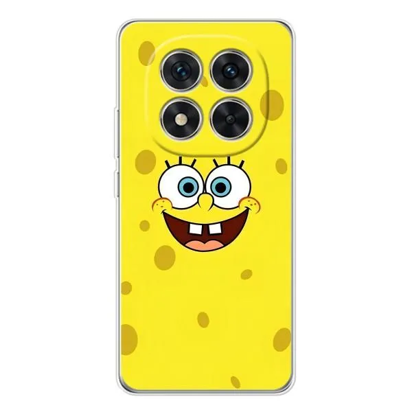 Чехол с принтом «Мордашка Спанч Боба» для Xiaomi POCO X7