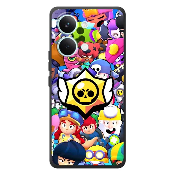 Чохол з принтом «Лого Brawl Stars» для Xiaomi Poco X8 Pro Max