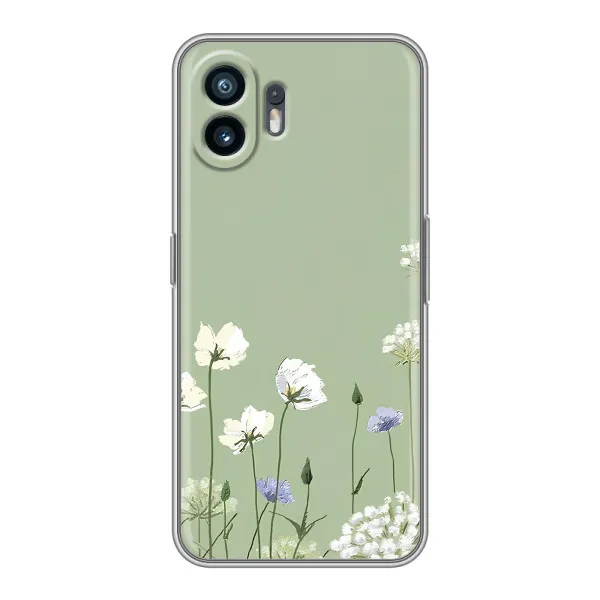 Чехол с принтом «Цветы на зеленом» для Xiaomi Poco X8 Pro Max Чехол с принтом «Цветы на зеленом» для Xiaomi Poco X8 Pro Max