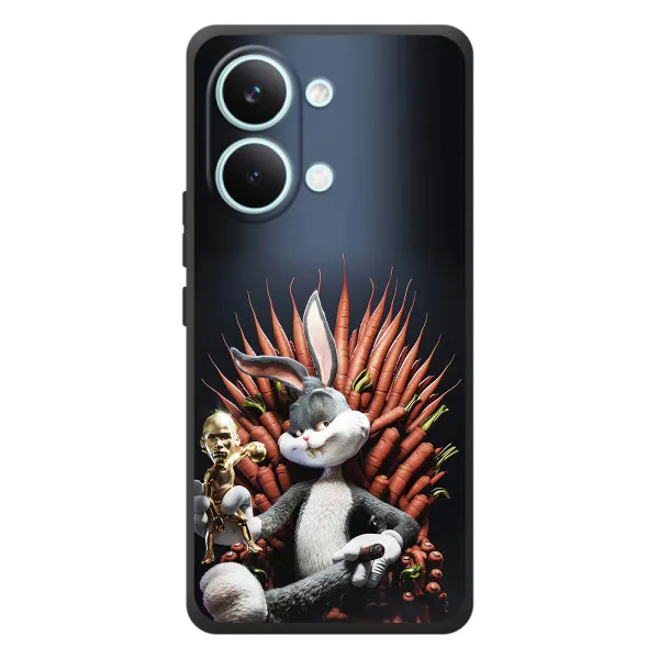 Чохол з принтом «Король Кролик» для Xiaomi Poco X8 Pro Max