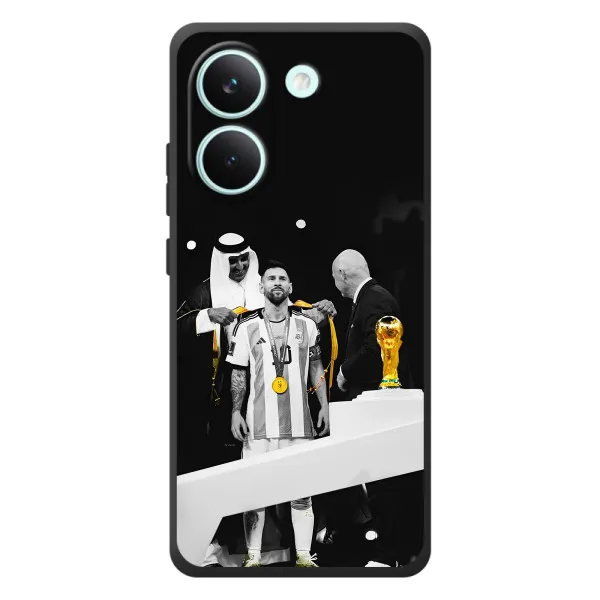 Чехол с принтом «Месси в накидке» для Xiaomi Poco X8 Pro