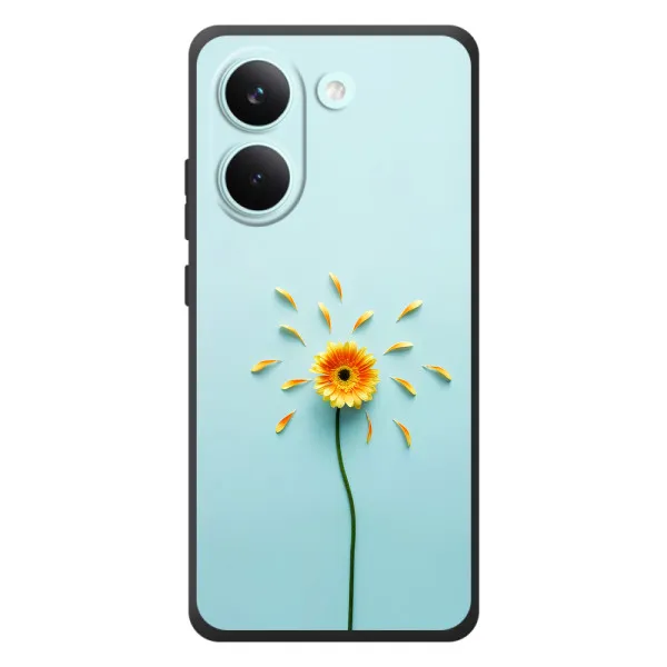 Чехол с принтом «Желтый цветок» для Xiaomi Poco X8 Pro