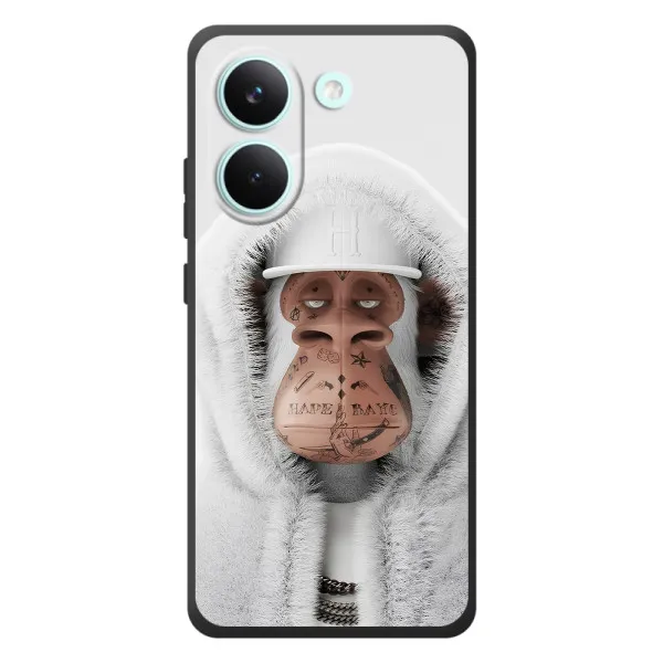 Чехол с принтом «обезьяна NFT в тату» для Xiaomi Poco X8 Pro Чехол с принтом «обезьяна NFT в тату» для Xiaomi Poco X8 Pro