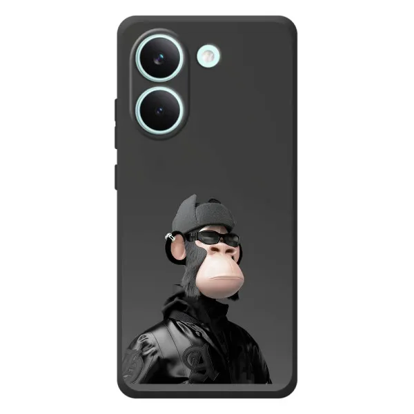 Чехол с принтом «стильная обезьяна NFT» для Xiaomi Poco X8 Pro Чехол с принтом «стильная обезьяна NFT» для Xiaomi Poco X8 Pro