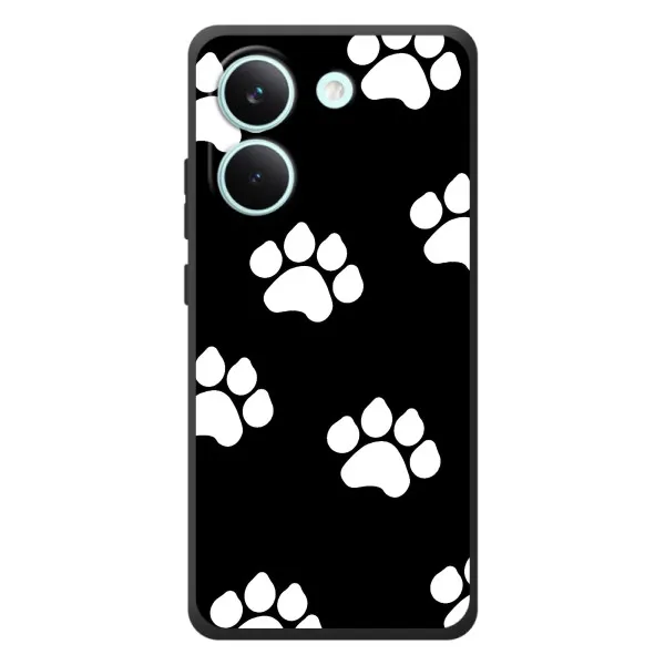Чехол с принтом «Следы собаки» для Xiaomi Poco X8 Pro