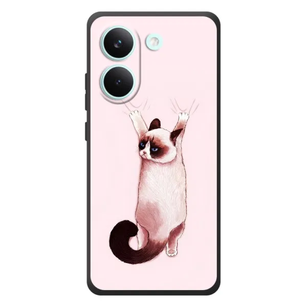 Чехол с принтом «Котик падает» для Xiaomi Poco X8 Pro Чехол с принтом «Котик падает» для Xiaomi Poco X8 Pro