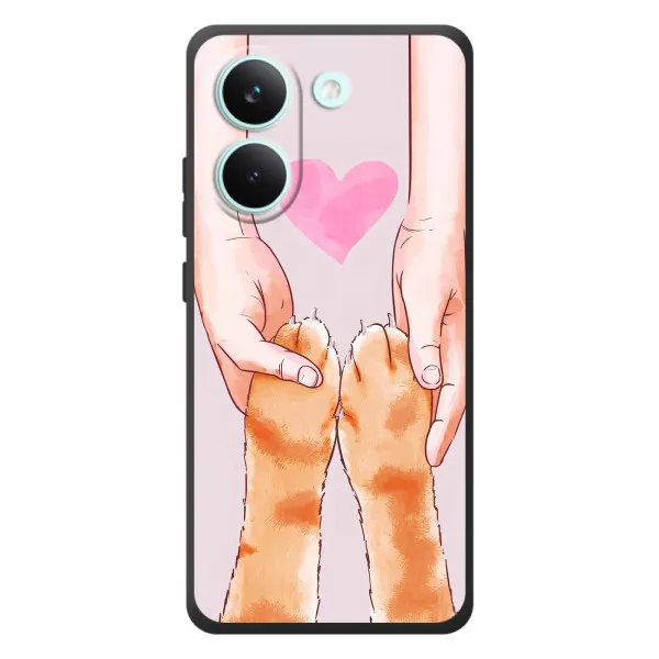 Чехол с принтом «Любовь к котикам» для Xiaomi Poco X8 Pro Чехол с принтом «Любовь к котикам» для Xiaomi Poco X8 Pro